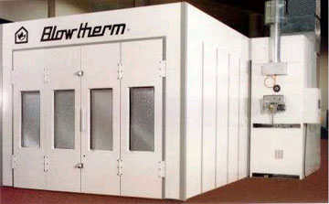 blowtherm spray booth