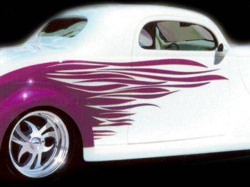 Alongi cut — airbrush graphics custom paint by Keena's Inc, Warren MI