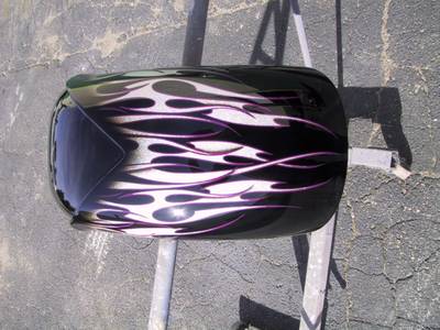 Flame10 — flames & fire custom paint by Keena's Inc, Warren MI