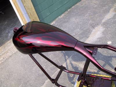 Flame11 — flames & fire custom paint by Keena's Inc, Warren MI