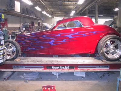 Flame19 — flames & fire custom paint by Keena's Inc, Warren MI