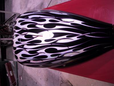 Flame2 — flames & fire custom paint by Keena's Inc, Warren MI