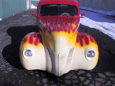 Flame26 — flames & fire custom paint by Keena's Inc, Warren MI