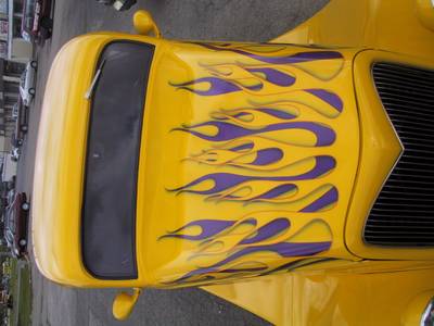 Flame35 — flames & fire custom paint by Keena's Inc, Warren MI