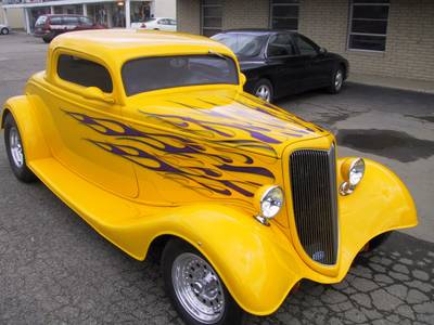 Flame36 — flames & fire custom paint by Keena's Inc, Warren MI
