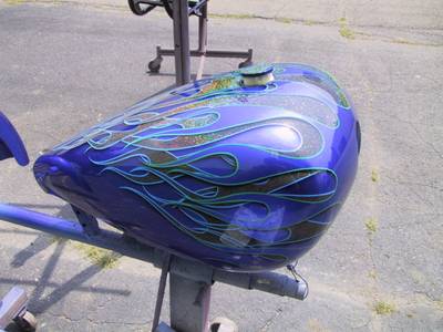 Flame39 — flames & fire custom paint by Keena's Inc, Warren MI