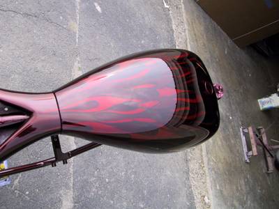 Flame56 — flames & fire custom paint by Keena's Inc, Warren MI