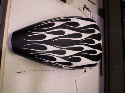Flame6 — flames & fire custom paint by Keena's Inc, Warren MI