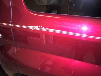 Pinstripe15 — freehand pinstriping custom paint by Keena's Inc, Warren MI