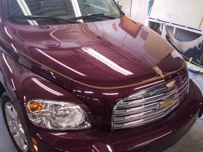 Pinstripe18 — freehand pinstriping custom paint by Keena's Inc, Warren MI