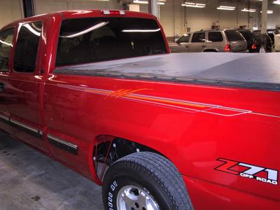 Pinstripe2 — freehand pinstriping custom paint by Keena's Inc, Warren MI