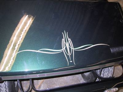 Pinstripe21 — freehand pinstriping custom paint by Keena's Inc, Warren MI
