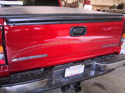 Pinstripe3 — freehand pinstriping custom paint by Keena's Inc, Warren MI