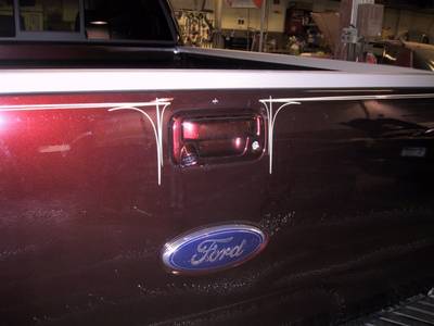 Pinstripe32 — freehand pinstriping custom paint by Keena's Inc, Warren MI