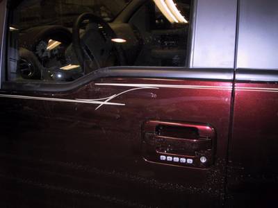 Pinstripe33 — freehand pinstriping custom paint by Keena's Inc, Warren MI
