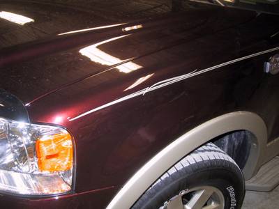 Pinstripe34 — freehand pinstriping custom paint by Keena's Inc, Warren MI