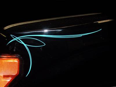 Pinstripe35 — freehand pinstriping custom paint by Keena's Inc, Warren MI