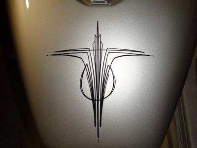 Pinstripe52 — freehand pinstriping custom paint by Keena's Inc, Warren MI