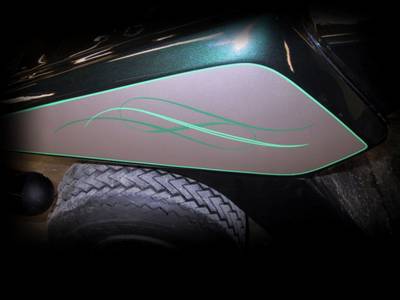 Pinstripe59 — freehand pinstriping custom paint by Keena's Inc, Warren MI