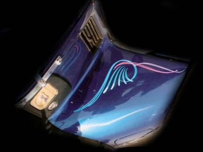 Pinstripe67 — freehand pinstriping custom paint by Keena's Inc, Warren MI