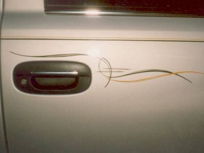 Pinstripe71 — freehand pinstriping custom paint by Keena's Inc, Warren MI