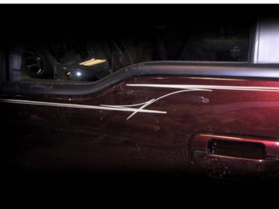 Pinstripe74 — freehand pinstriping custom paint by Keena's Inc, Warren MI