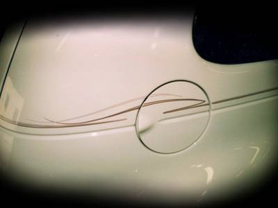 Pinstripe79 — freehand pinstriping custom paint by Keena's Inc, Warren MI