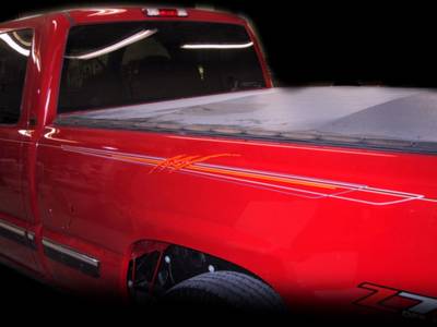 Pinstripe84 — freehand pinstriping custom paint by Keena's Inc, Warren MI
