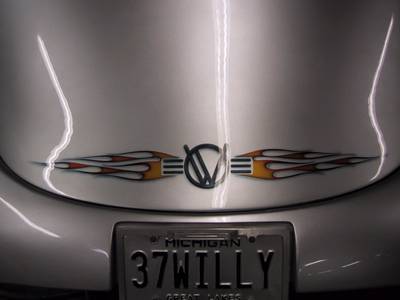 Pinstripe96 — freehand pinstriping custom paint by Keena's Inc, Warren MI