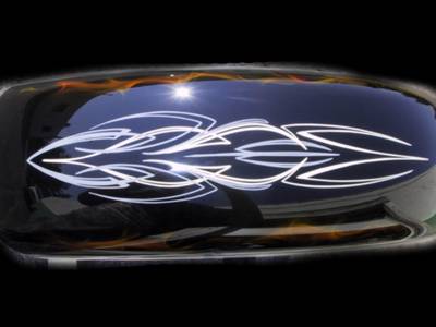 Pinstripe97 — freehand pinstriping custom paint by Keena's Inc, Warren MI