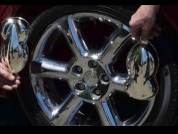 360 chrome wheel — spray chrome custom paint by Keena's Inc, Warren MI